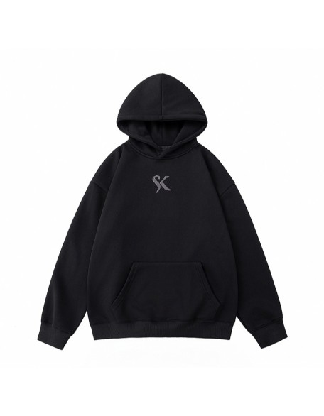 Heavyweight Stylish Versatile Embroidered Hoodie